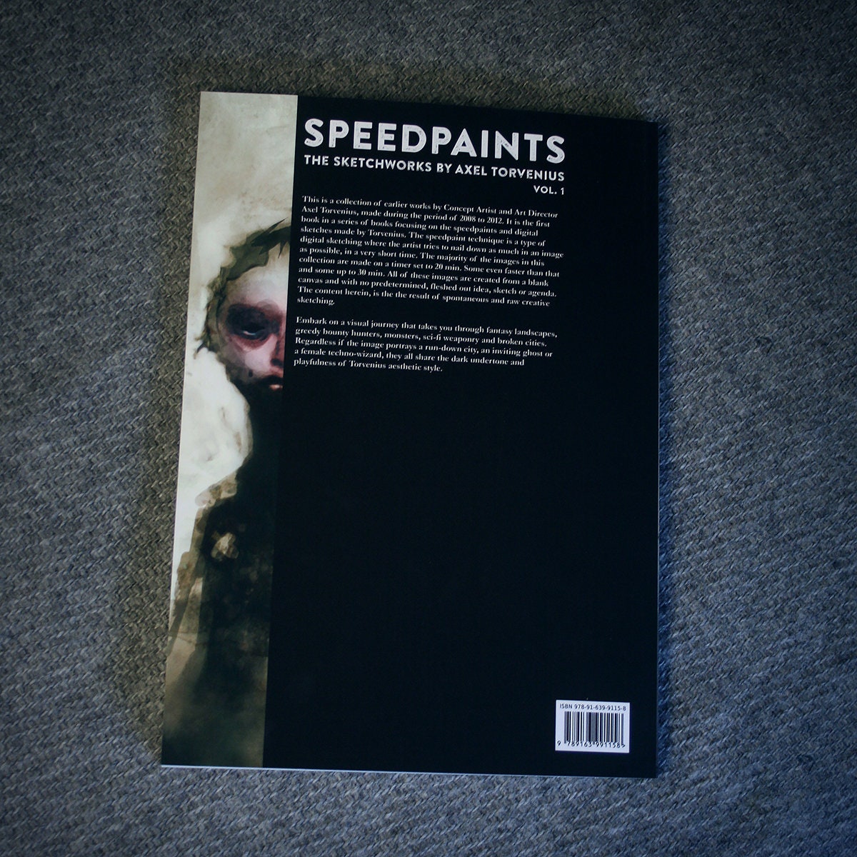 Speedpaints, the sketchworks by Axel Torvenius vol 1 - BOOK