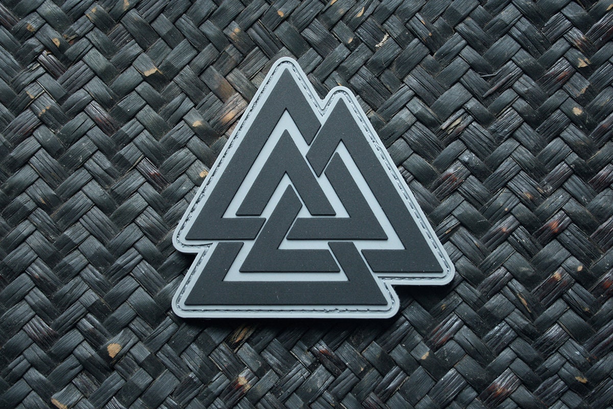 Valknut - PVC rubber PATCH