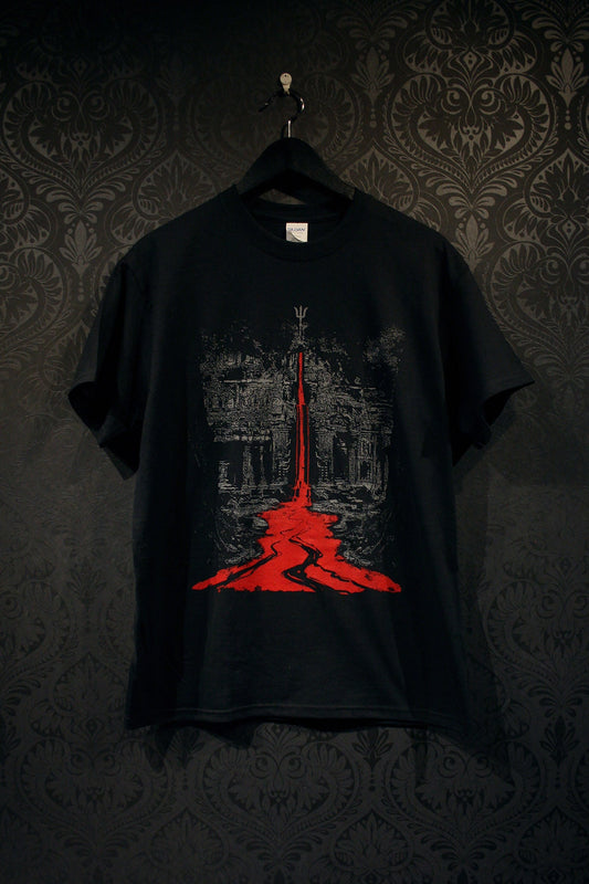 Temple of the bleeding Trident, Shiva, Trishul, Trisul - T-shirt