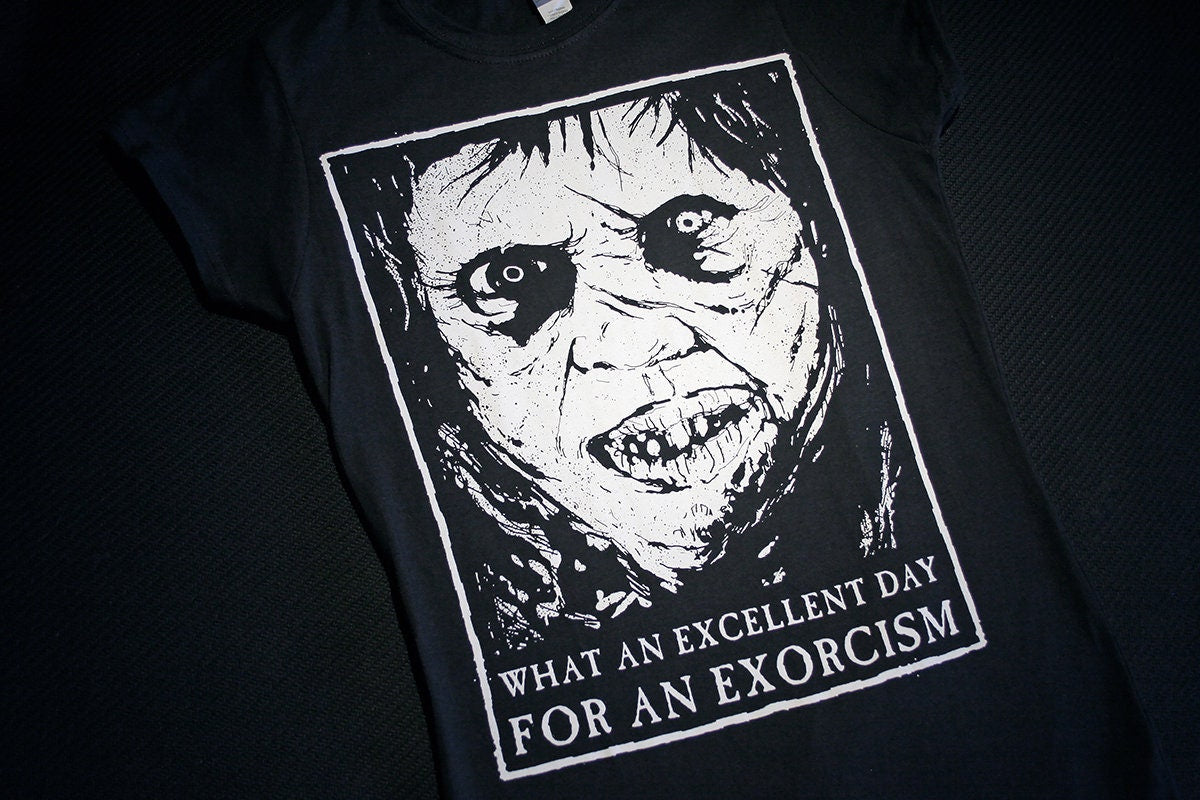 Exorcism, what an excellent day - T-shirt female fitted