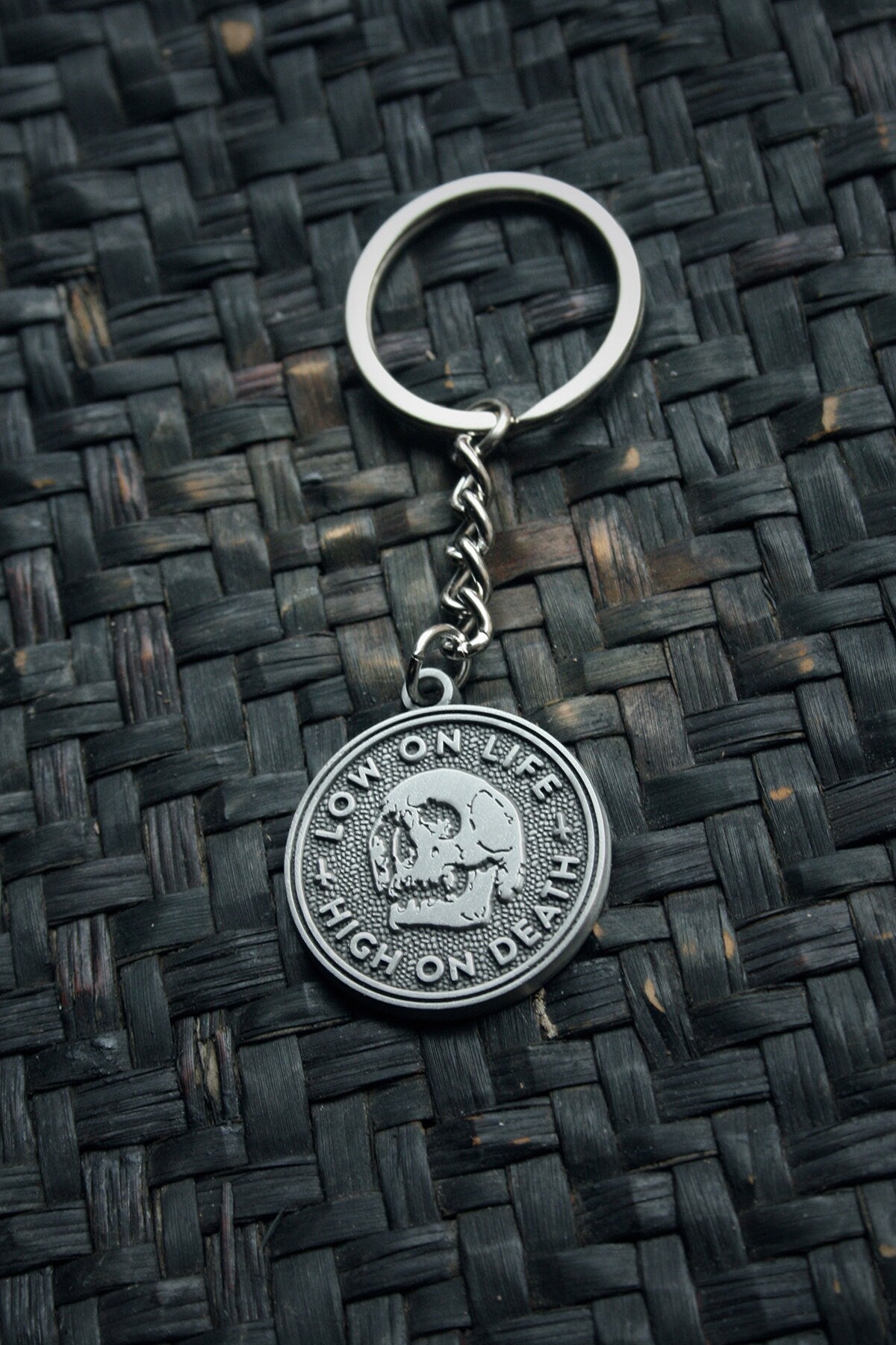 Low on life, high on death - Keychain