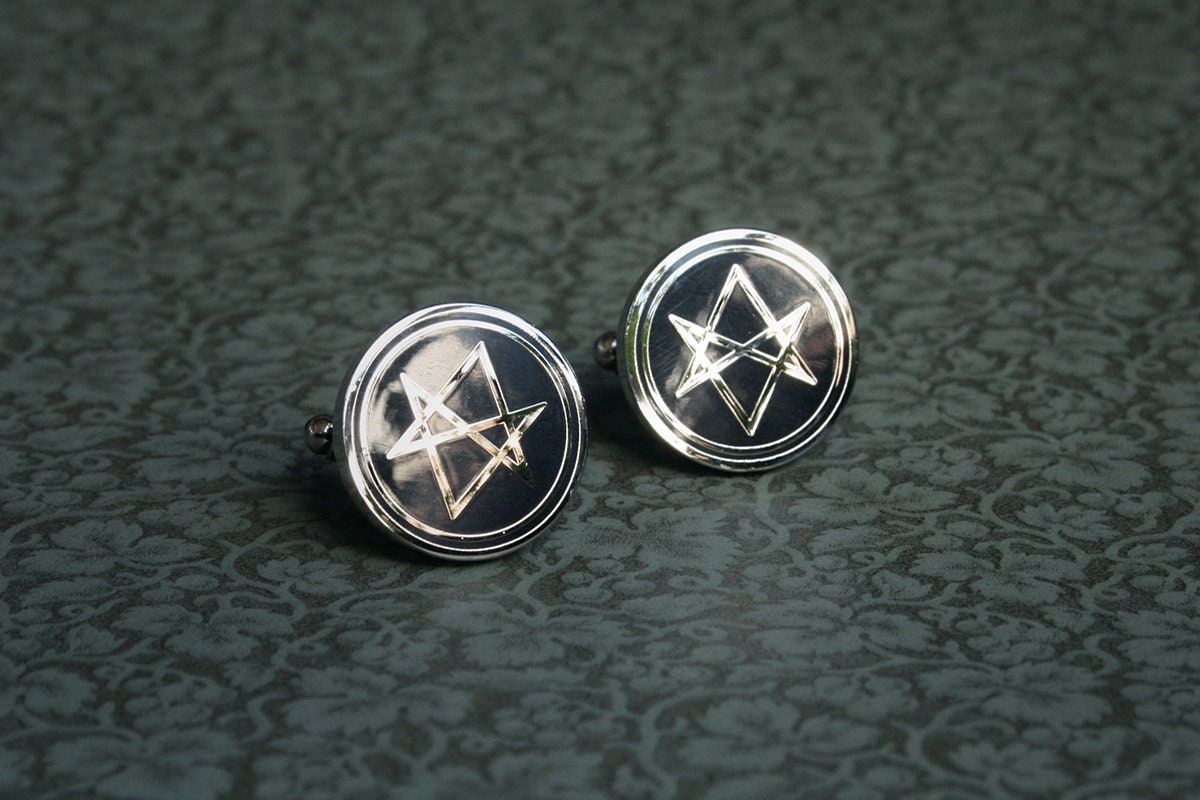 Unicursal Hexagram - Cufflinks