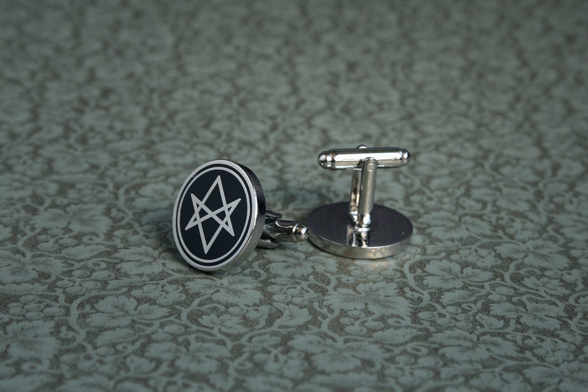 Unicursal Hexagram - Cufflinks