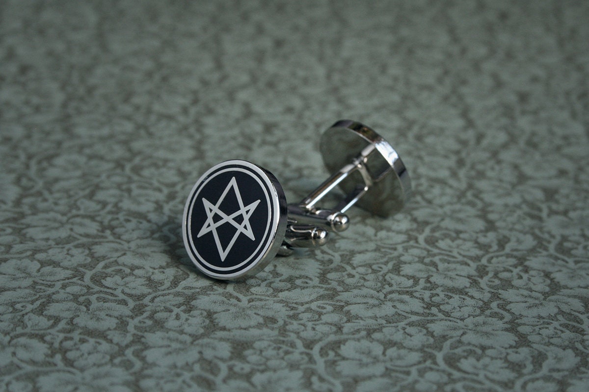 Unicursal Hexagram - Cufflinks