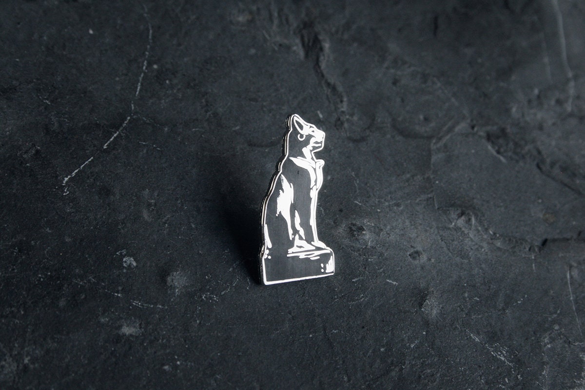 Bastet, Bast, Baast, Ubaste, Baset, Egyptian Goddess, cat - PIN