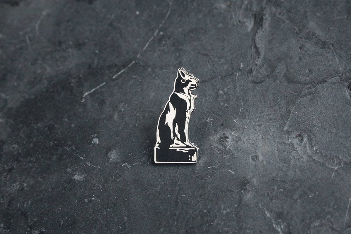 Bastet, Bast, Baast, Ubaste, Baset, Egyptian Goddess, cat - PIN