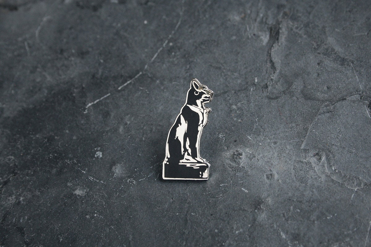 Bastet, Bast, Baast, Ubaste, Baset, Egyptian Goddess, cat - PIN