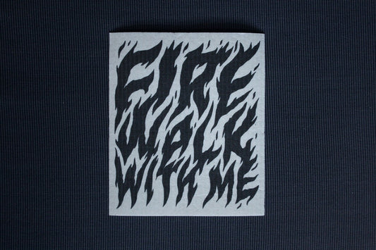 Fire walk with me - REUSABLE SWEDISH DISHCLOTH