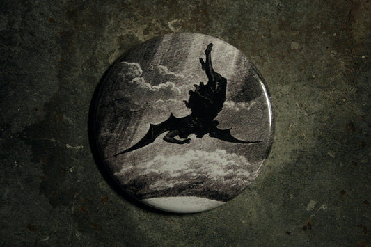 Fall of Lucifer by Gustave Doré - Fridge magnet
