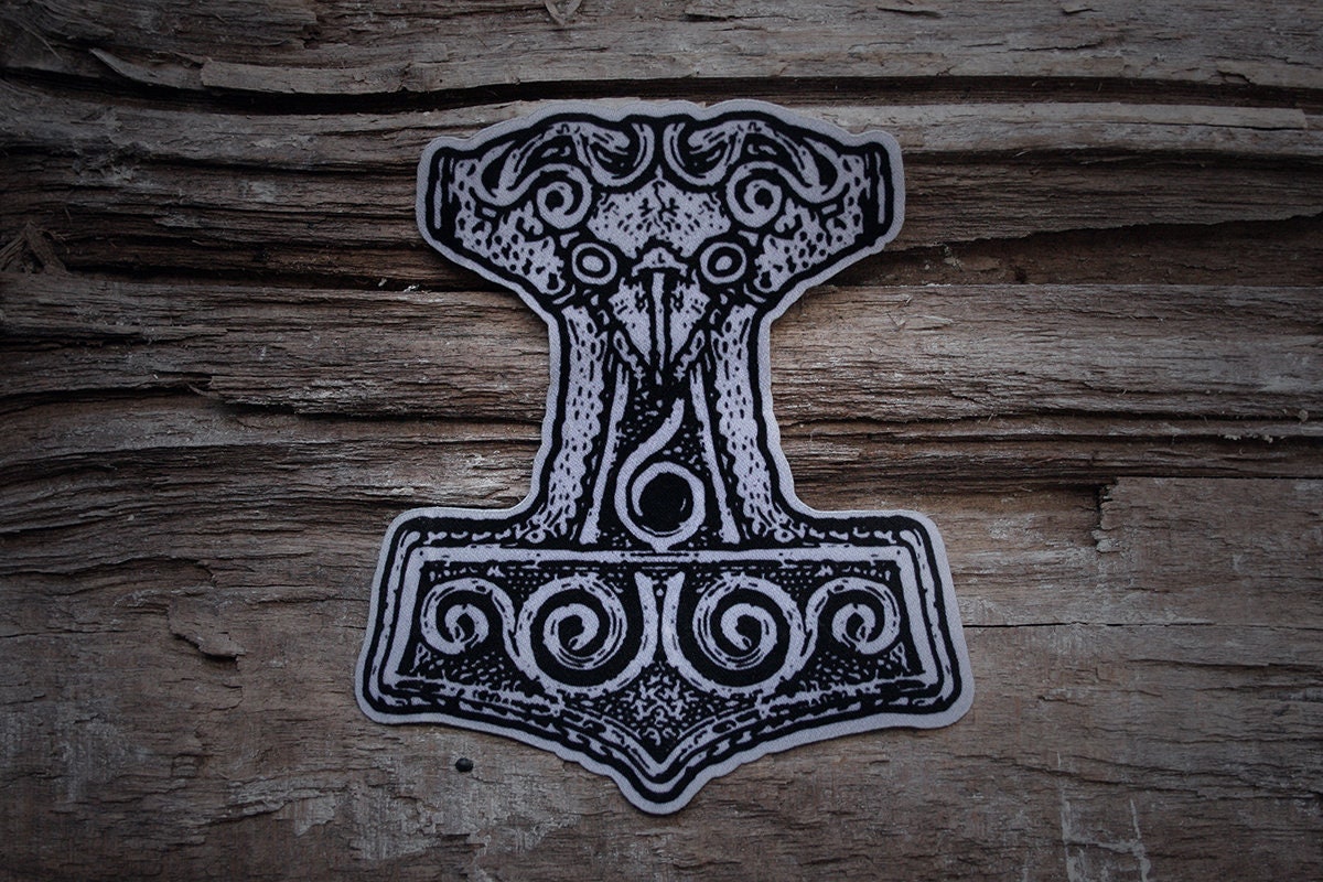 Mjolnir, Thor's hammer, Skåne - PATCH