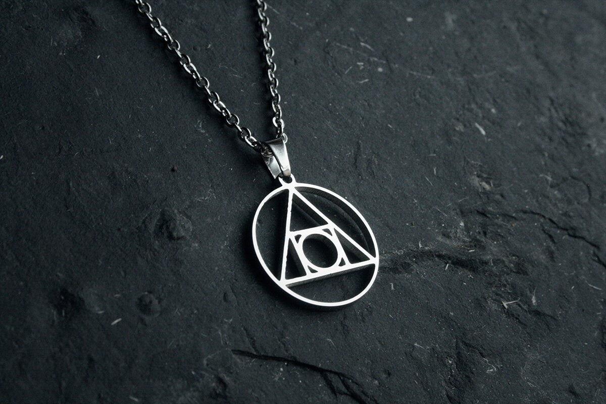 Philosophers stone, lapis philosophorum - NECKLACE