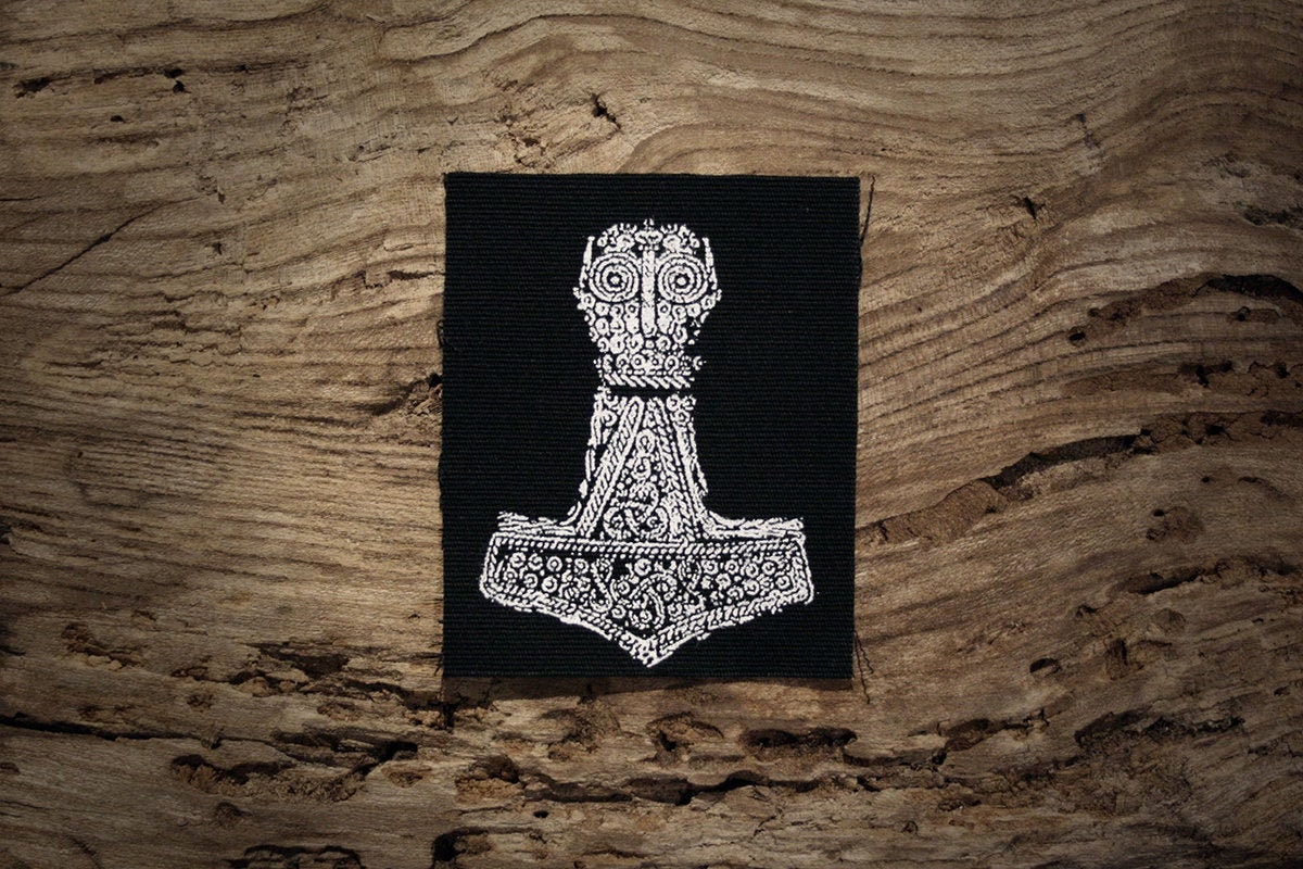 Mjolnir, Bredsätra Öland - screen printed PATCH