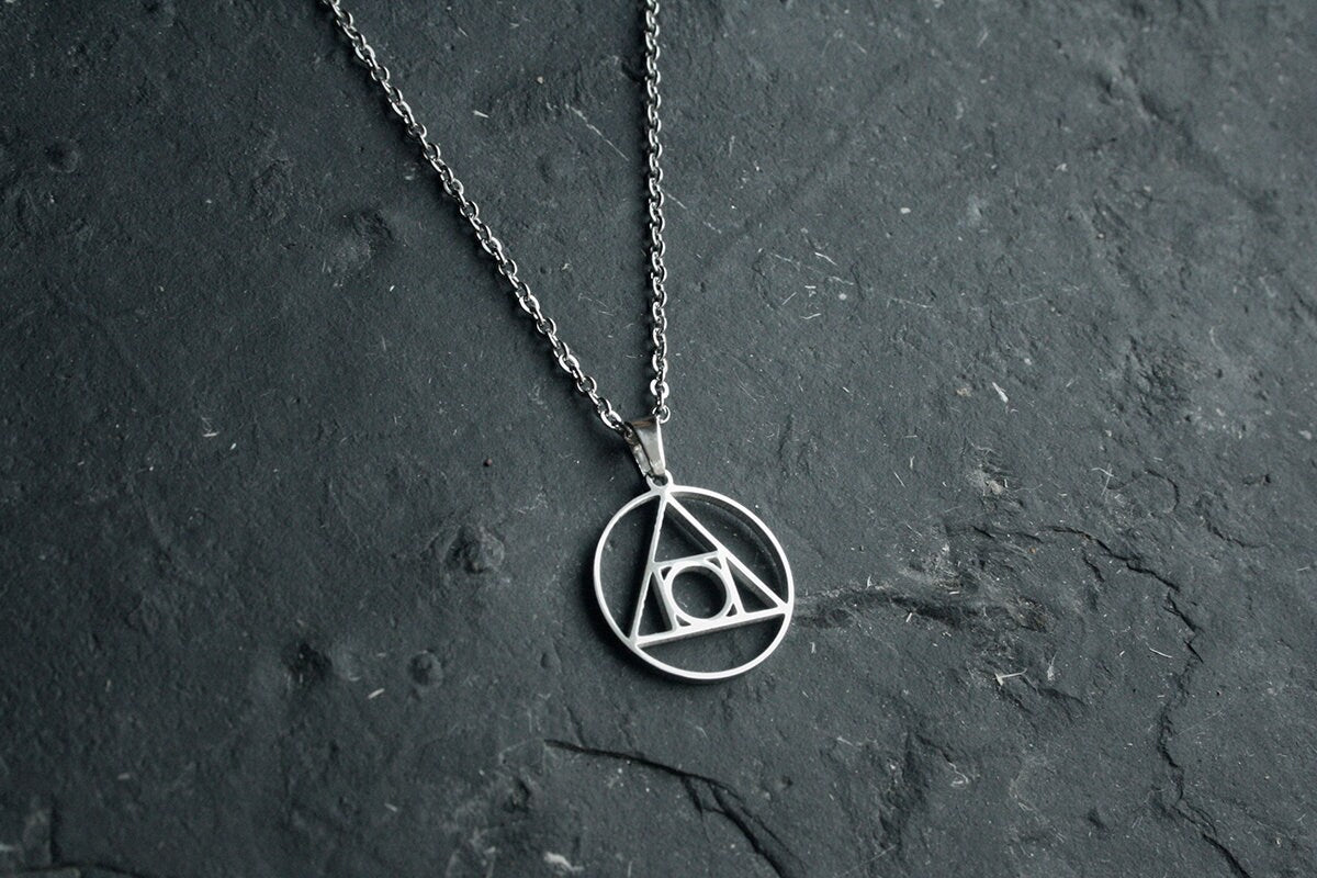 Philosophers stone, lapis philosophorum - NECKLACE