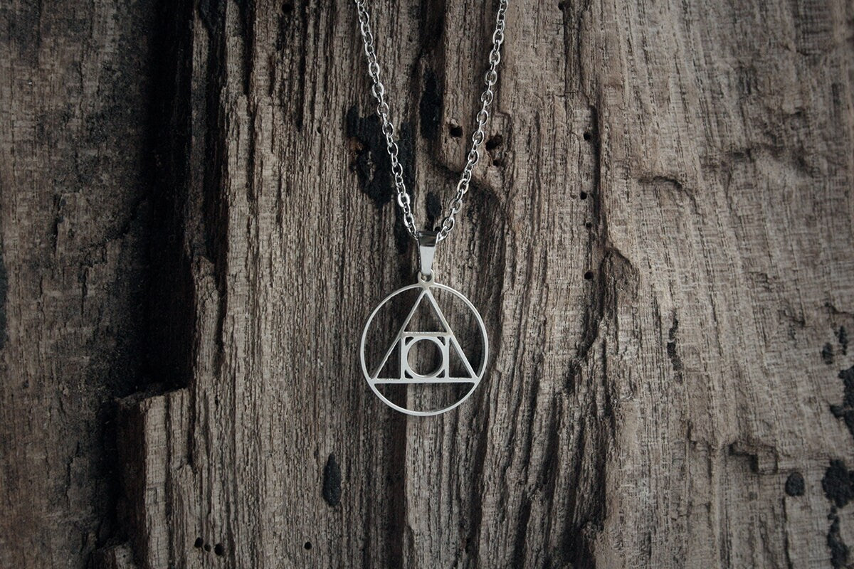 Philosophers stone, lapis philosophorum - NECKLACE