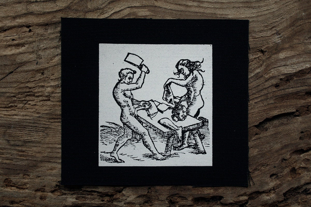 Cannibals - screen printed PATCH