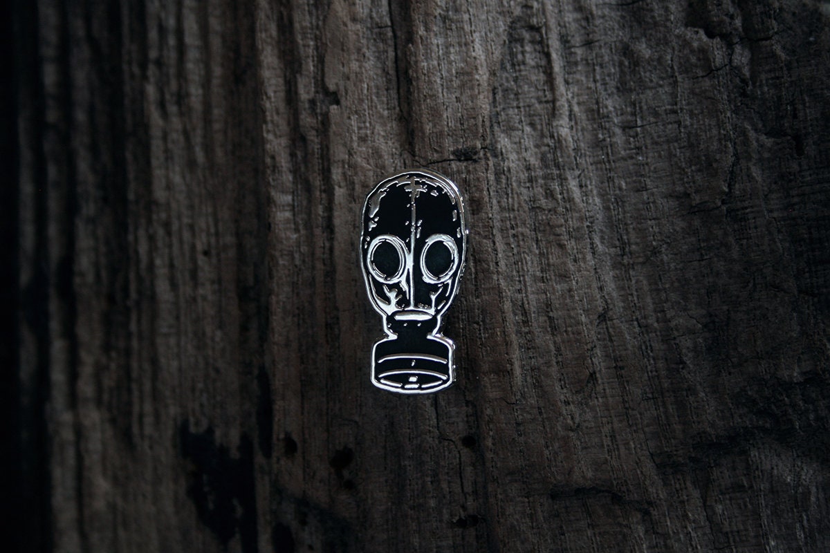Gas mask, apocalypse - PIN