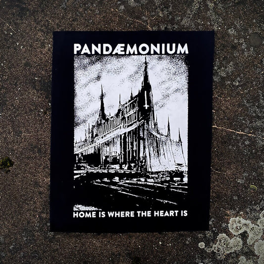 Pandemonium / Pandæmonium (Paradise Lost), home is where the heart is (Hell) - BACKPATCH