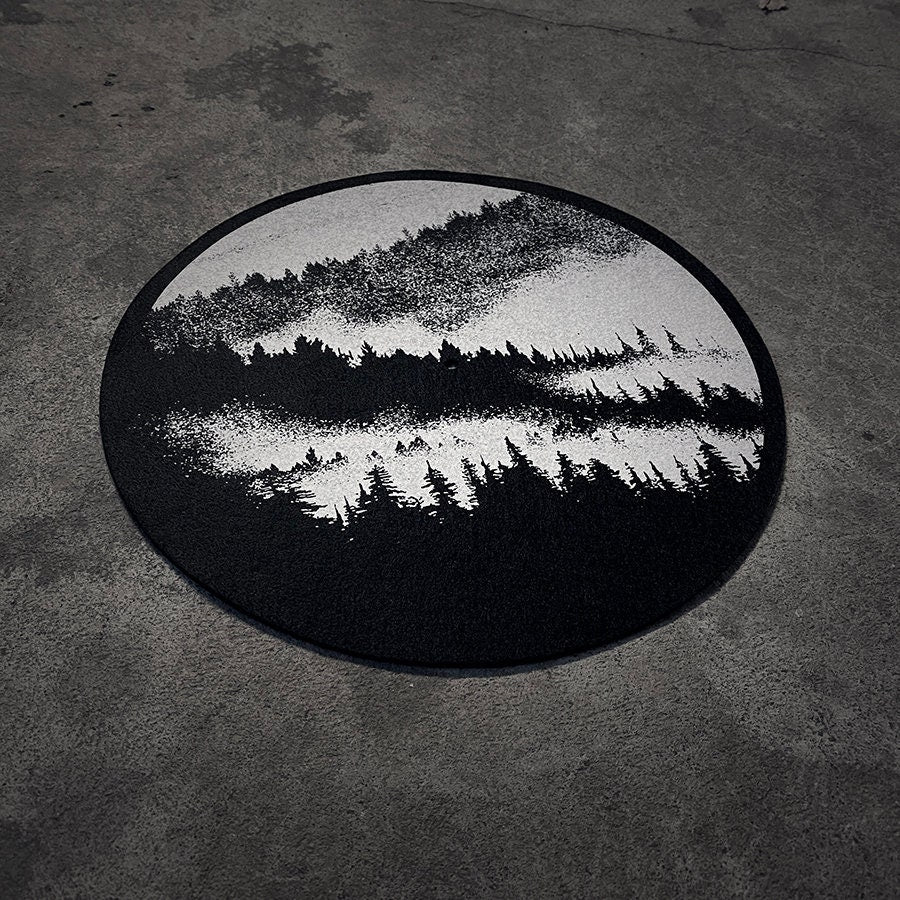 Dark forest, viking forest - TURNTABLE SLIPMAT