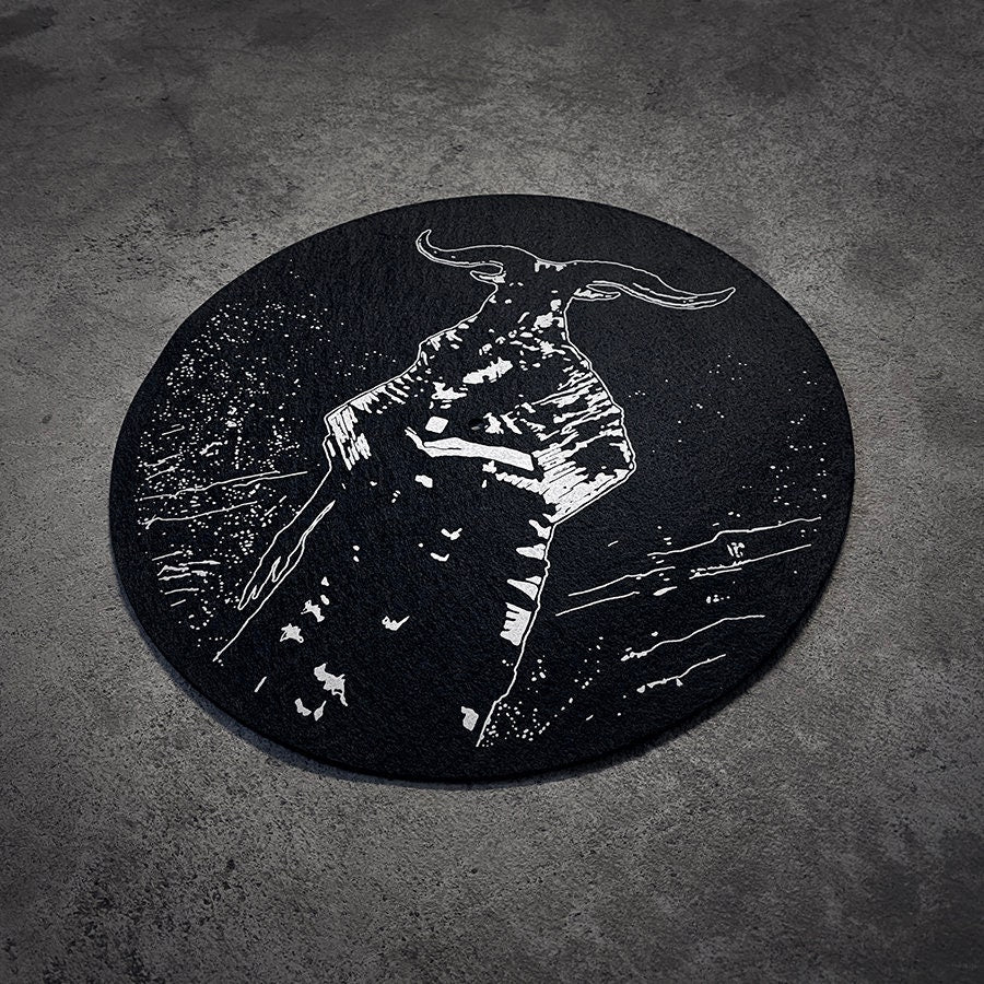 Horned god - TURNTABLE SLIPMAT