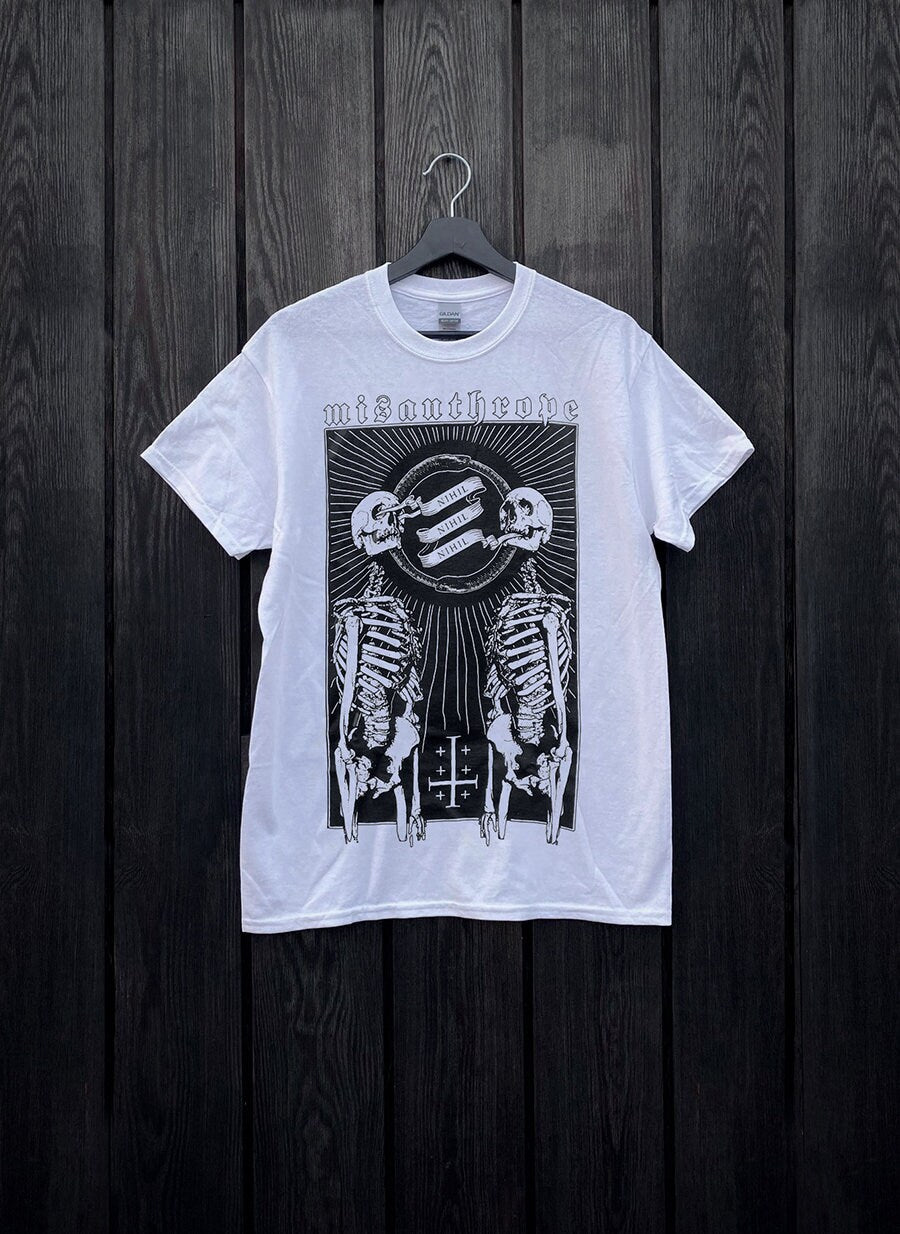 Misanthrope nihil nihil nihil - WHITE T-shirt