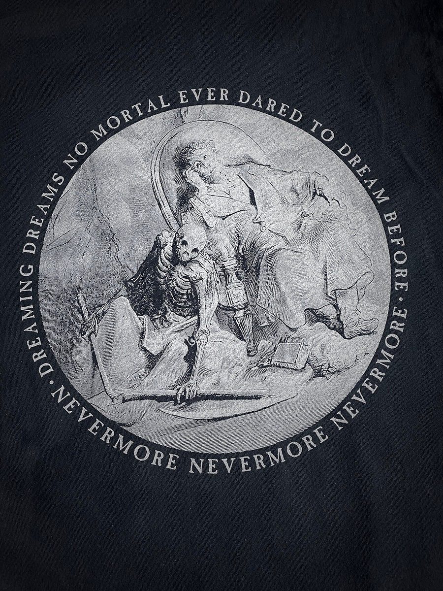 Death and the Raven, Gustave Dore illustration, Nevermore - Longsleeve