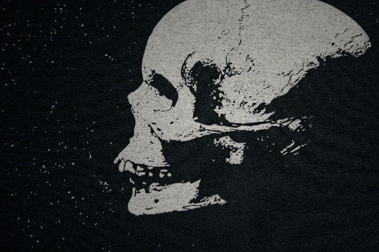 We are nothing, skull and endless universe - T-shirt female fitted