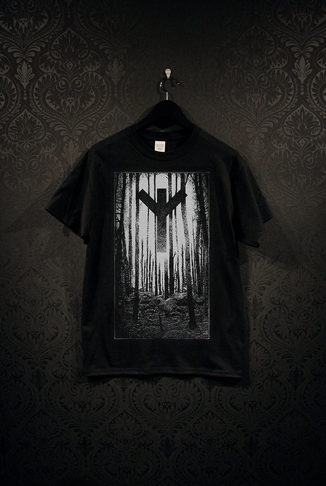 Algiz, AlgiR, rune tshirt - T-shirt
