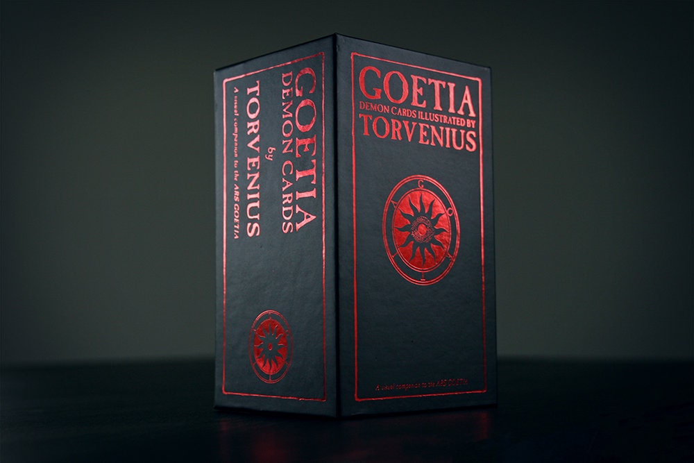 Ars Goetia Demons Cards by TORVENIUS - CARD DECK (limited edition)