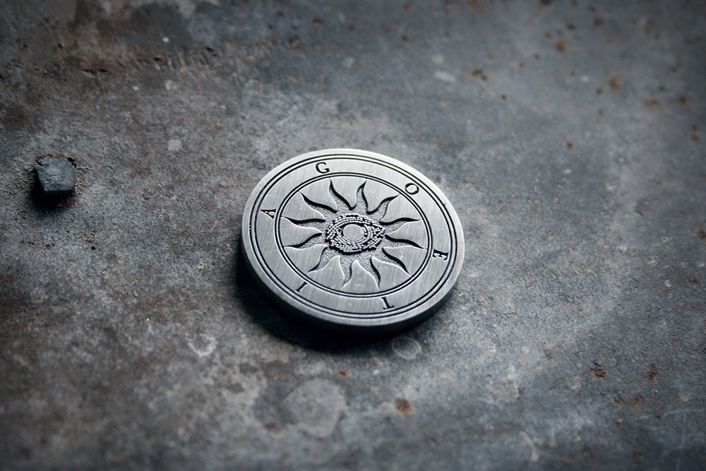 Ars Goetia Demons seals round cards by TORVENIUS - CARD DECK (limited edition)