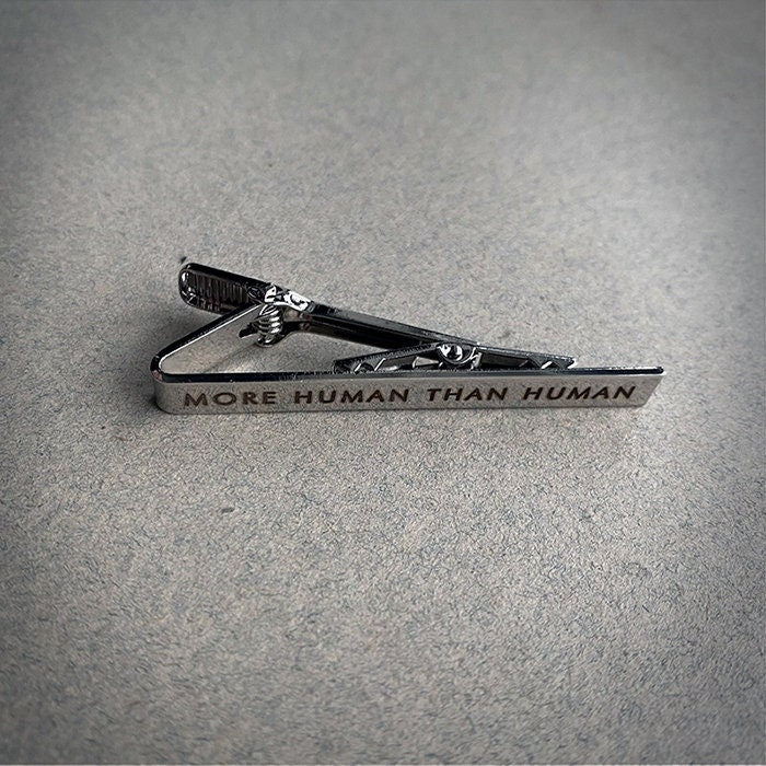 More human than human - tie clip