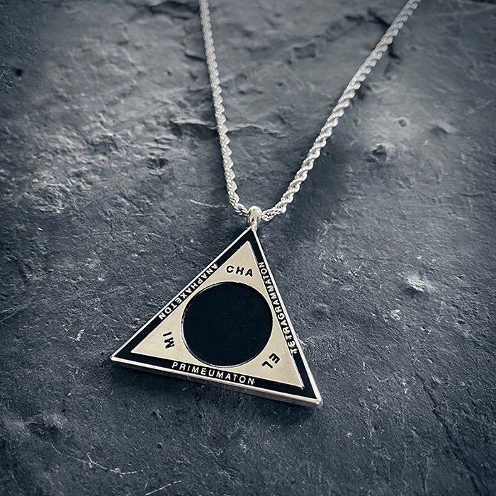 The triangle of the art, the Triangle of Solomon - NECKLACE