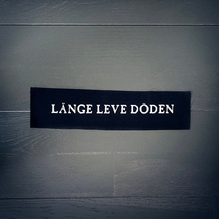 Länge leve döden - BACK PATCH