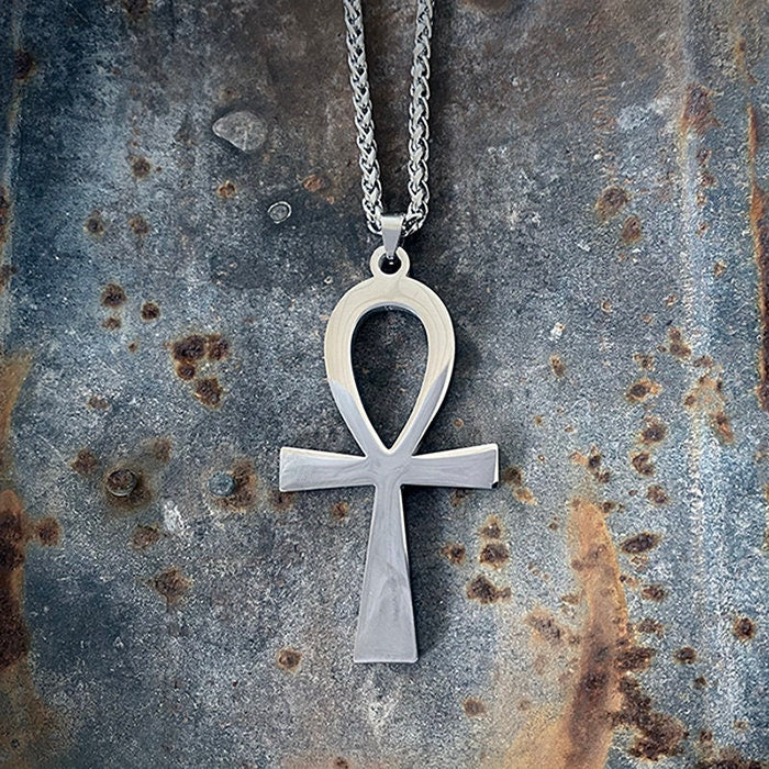 Ankh cross, oversized shiny version - NECKLACE