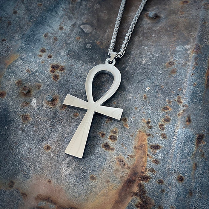 Ankh cross, oversized shiny version - NECKLACE