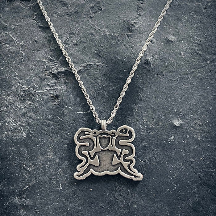 Snake witch, Ormhäxan, snake goddess - NECKLACE