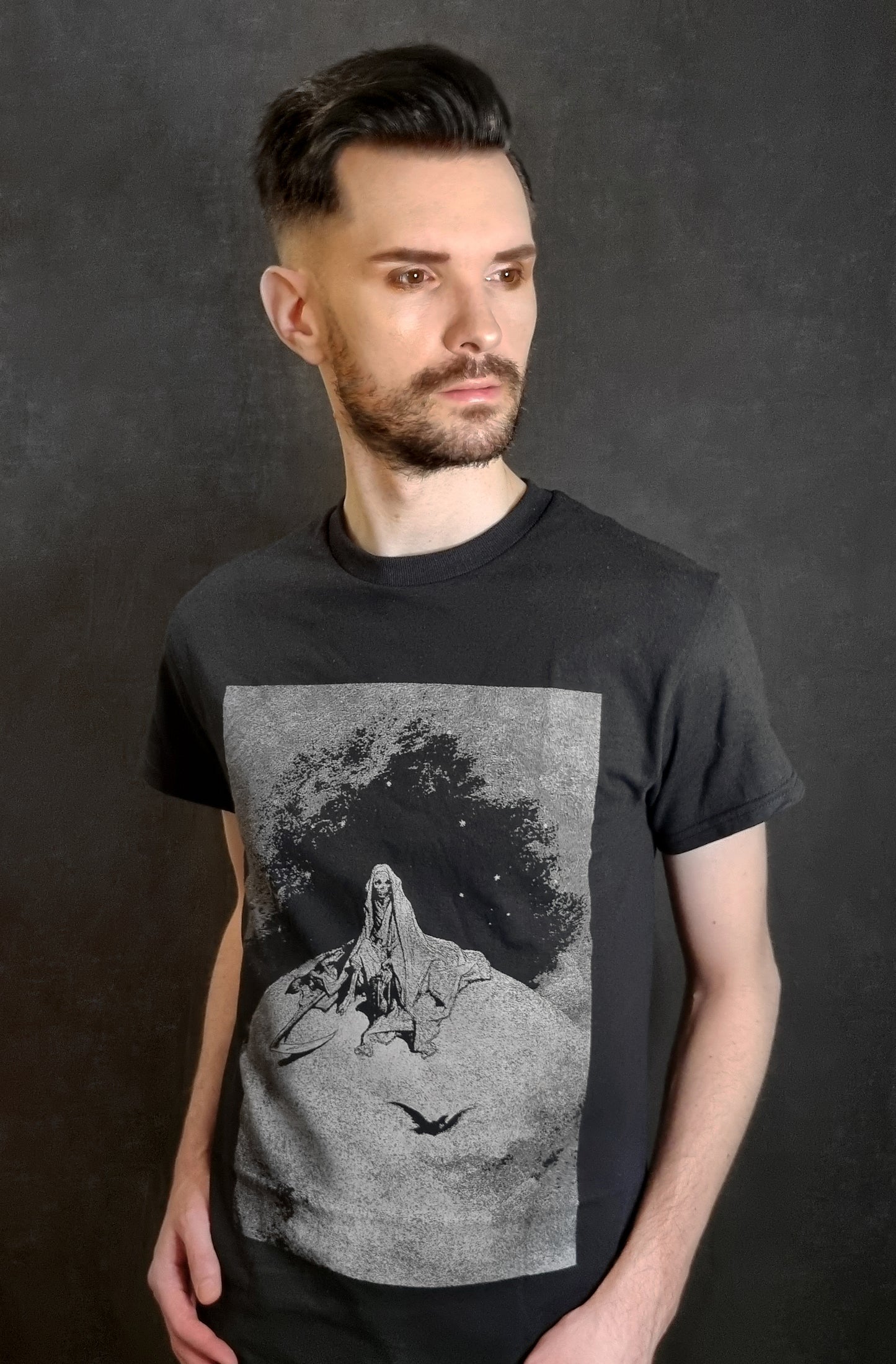 Death and the Raven, Gustave Dore illustration - T-shirt
