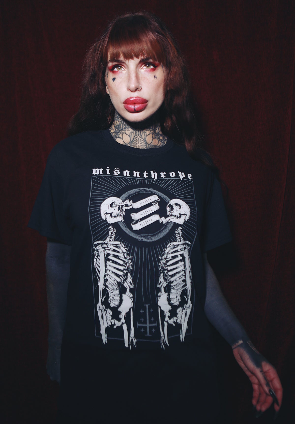 Misanthrope, nihil nihil nihil - T-shirt