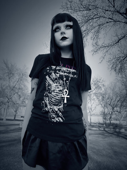 Skinny Puppy "contest winner", official merchandise - T-shirt female fitted