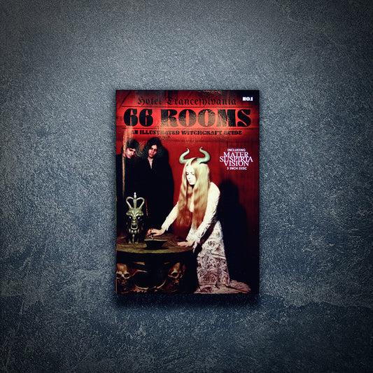 66 ROOMS NO 1, cover art version B, A Mater Suspiria Vision Witchcraft Magazine + CDR - MAGAZINES / FANZINES / BOOK