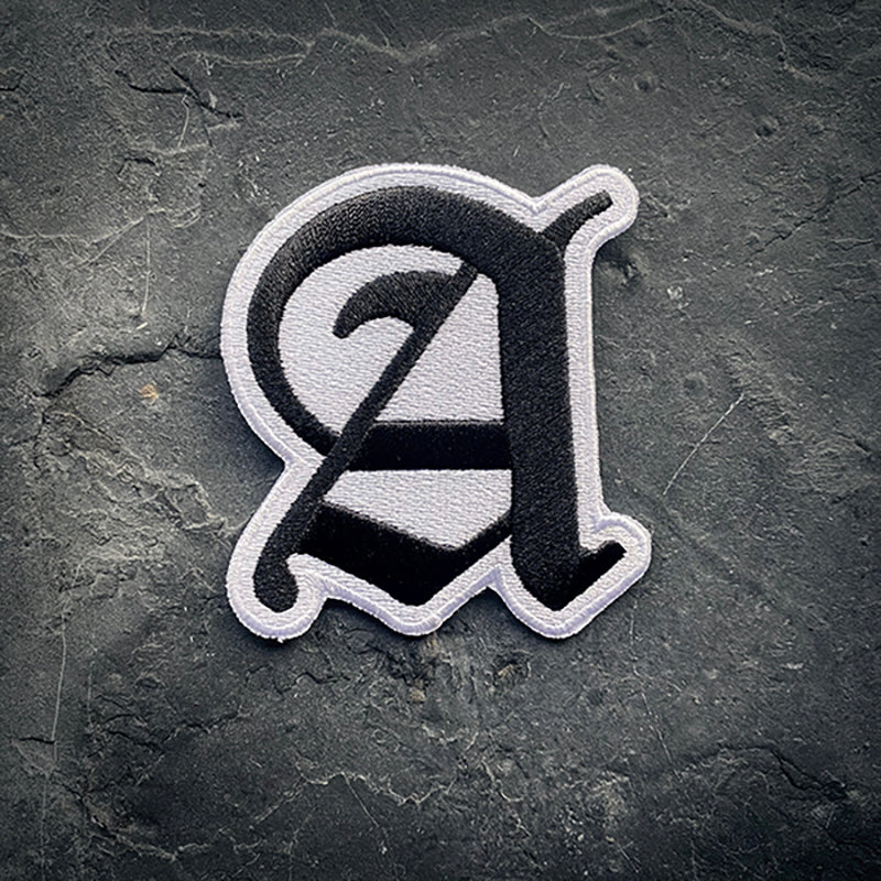 A alphabet patch, the letter 