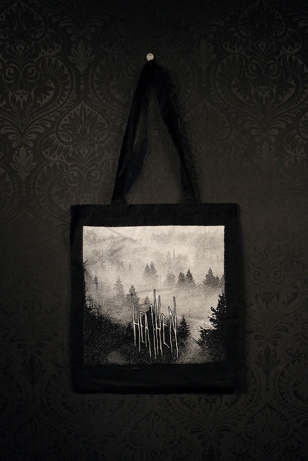 Asatru pagan dark forest - TOTE BAG