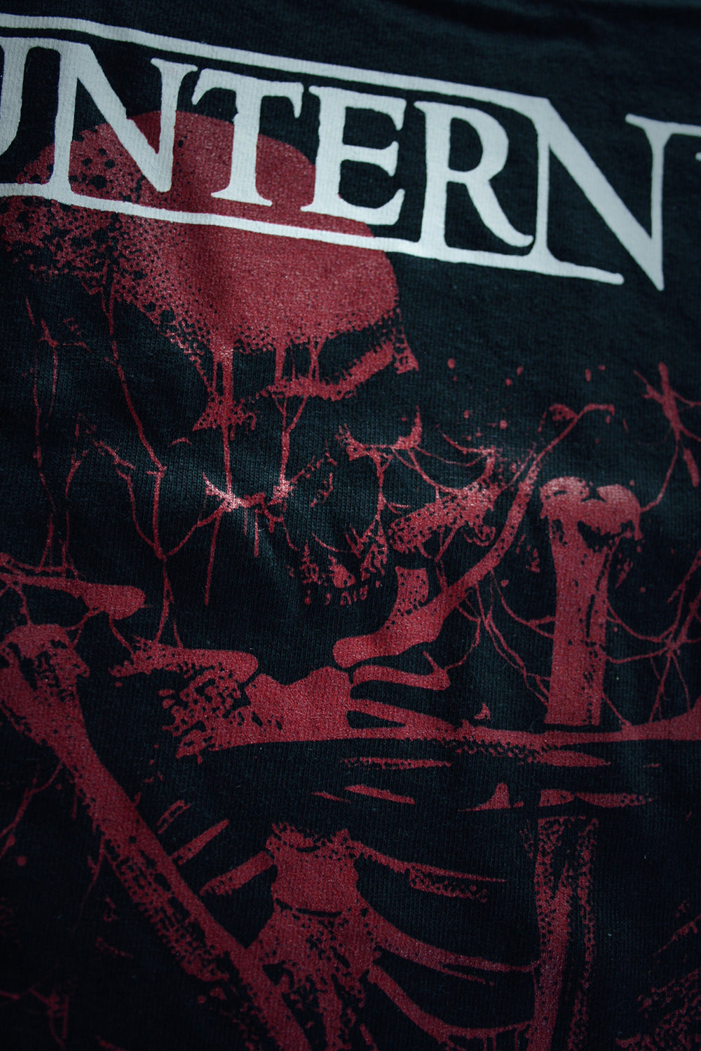 Unter Null "Skeletons", official merchandise - T-shirt