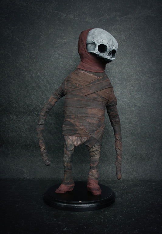Sculpture "Lost boy Sommer" - mixed media sculpture