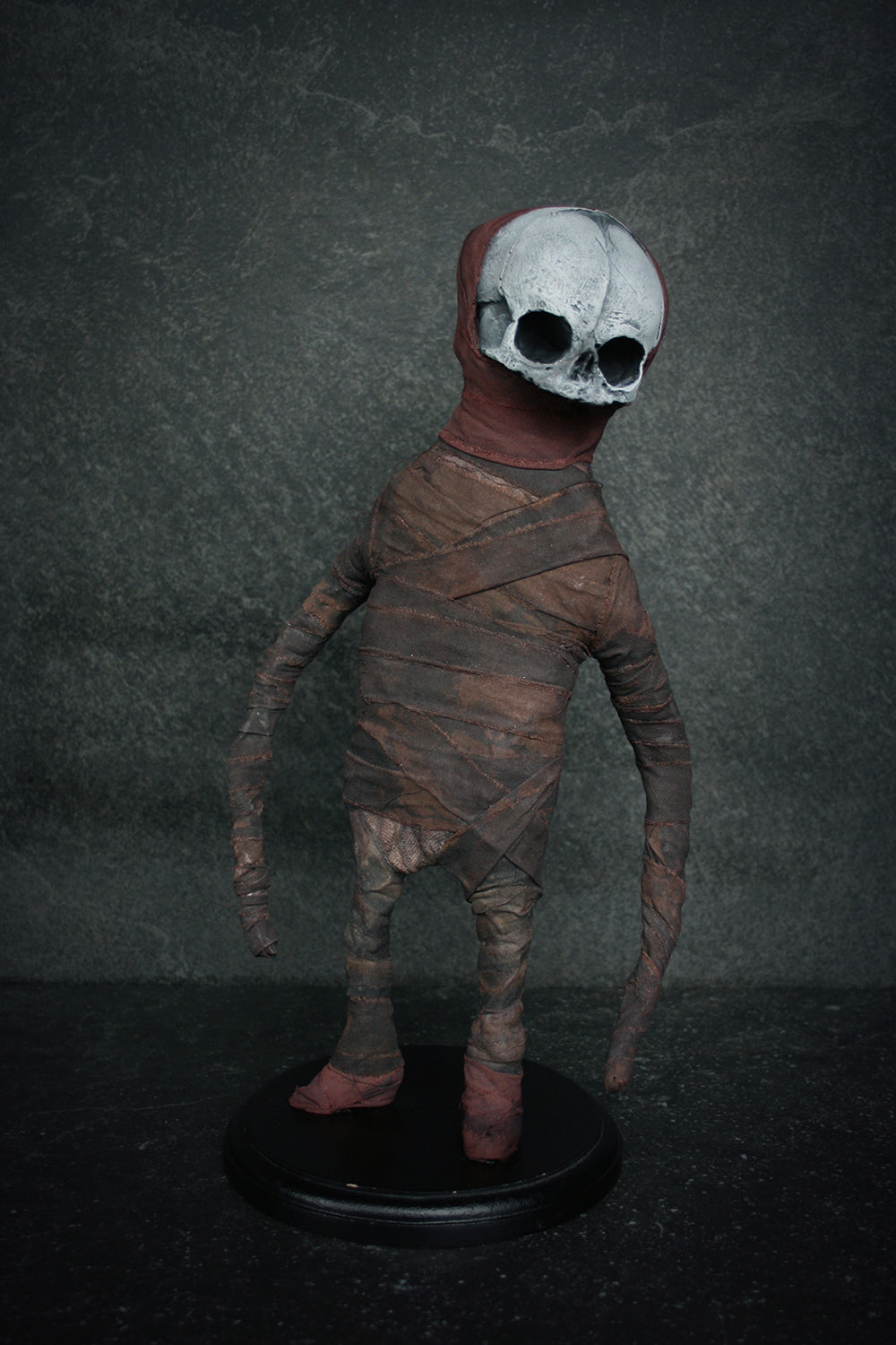 Sculpture "Lost boy Sommer" - mixed media sculpture