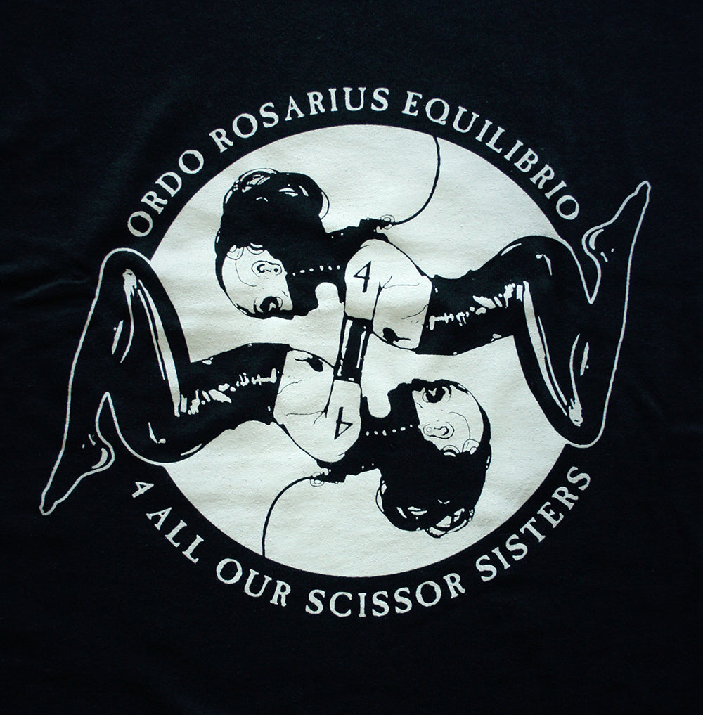 Ordo Rosarius Equilibrio "4 all our scissor sisters", official merchandise - T-shirt