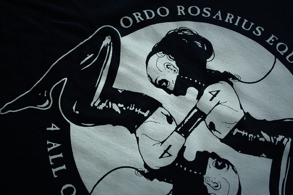 Ordo Rosarius Equilibrio "4 all our scissor sisters", official merchandise - T-shirt female fitted