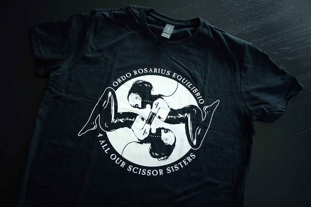 Ordo Rosarius Equilibrio "4 all our scissor sisters", official merchandise - T-shirt female fitted