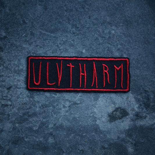 Ulvtharm "logo patch", official merchandise - PATCH