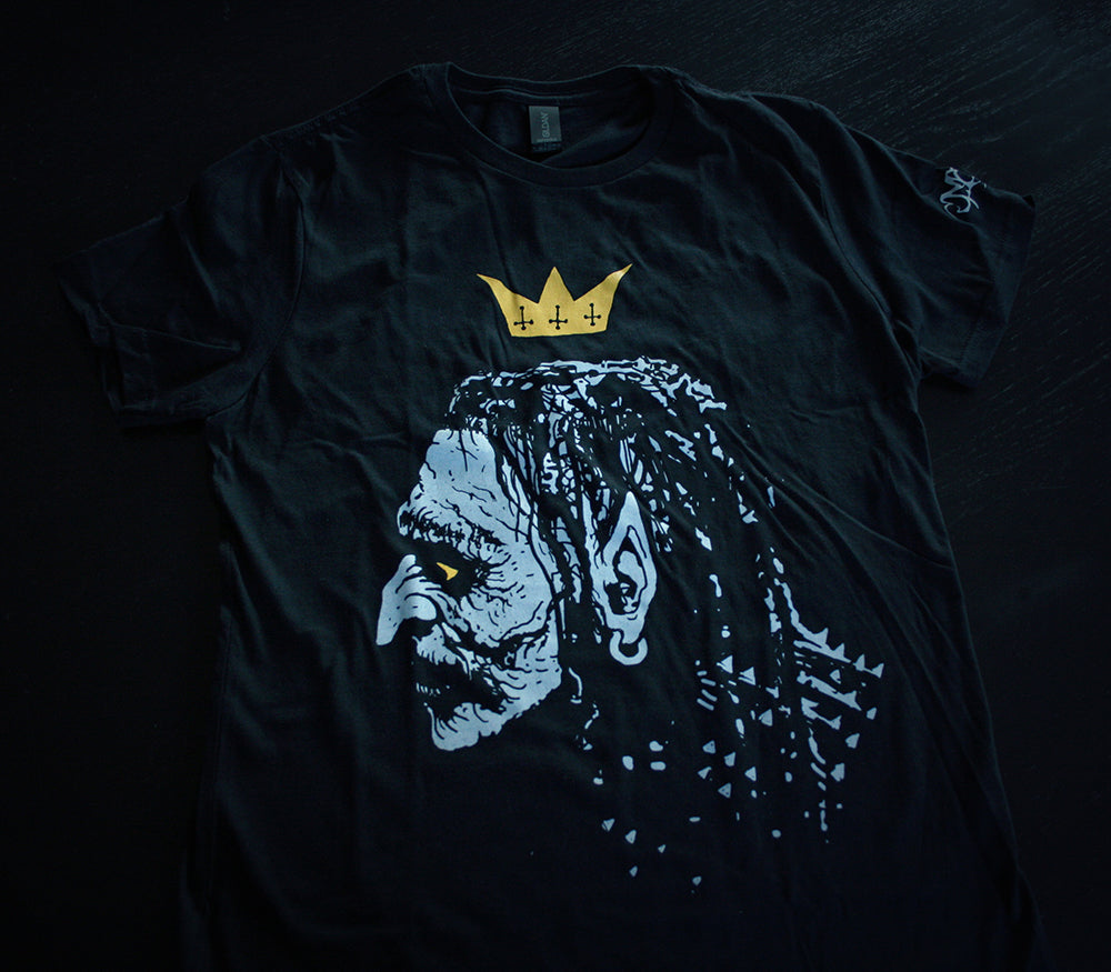 Mortiis "King", official merchandise - T-shirt female fitted