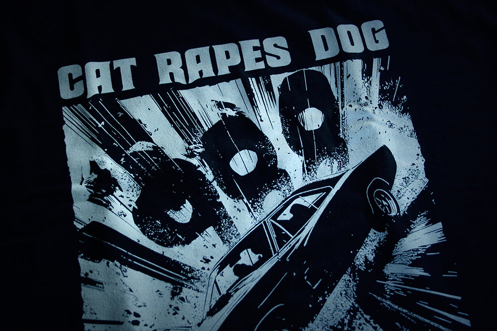 Cat Rapes Dog "1988", official merchandise - T-shirt female fitted